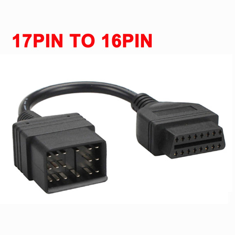 Car OBD II Cable For Toyota 17Pin & 22Pin Male to 16Pin OBD 2 Female Diagnostic Connector For Toyota 17 Pin 22 Pin OBDII Adapter ► Photo 1/6