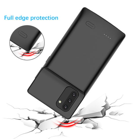 Note 10 Liquid silicone Power Case For Samsung Galaxy Note 10 Plus shockproof Battery Charger Case Extenal Power Bank Cover ► Photo 1/5