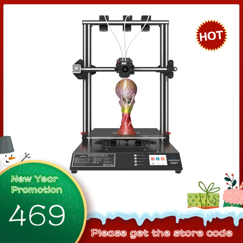 Geeetech A30T 3-in-1-out auto leveling mix color 3d printer mix-color  print area with Filament Fetector FDM ► Photo 1/6