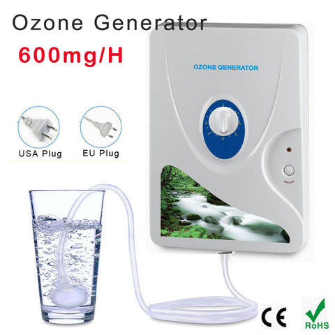 Portable Active Ozone Generator Sterilizer Air purifier Purification Fruit Vegetables water food Preparation ozonator ionizator ► Photo 1/6
