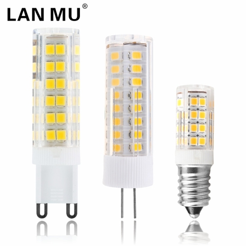 G9 G4 LED Bulb Light 3W 4W 5W 7W E14 LED Lamp AC 220V LED Corn Bulb SMD2835 360 Beam Angle Replace 30W 40W 60W Halogen Lamp ► Photo 1/6