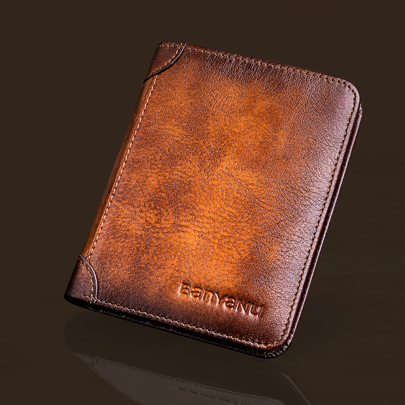 ManBang Classic Style High Quality Genuine Leather Fashion Wallets