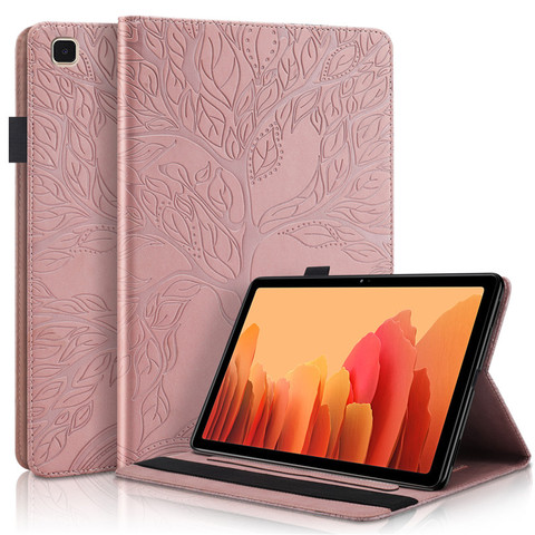3D Tree Emboss for Samsung Galaxy Tab A7 10.4 2022 Case SM-T500 T505 T507 Cover Funda Tablet For Samsung Galaxy Tab A 7 ► Photo 1/6