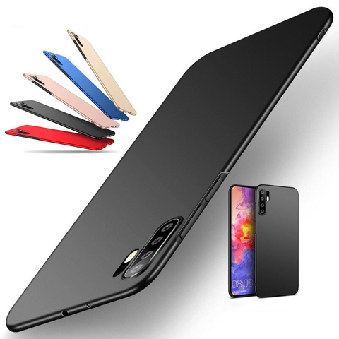 Luxury Matte Anti-skid Phone Case For Huawei P40 P30 Pro P20 Lite Hard PC Plastic Back Cover For Huawai Mate 20 10 Lite Capa ► Photo 1/6