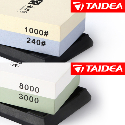 2in1 TAIDEA sharpening stone 240 1000 3000 8000# Professional sharpening system whetstone knife sharpener Grinding Stone Tools ► Photo 1/6