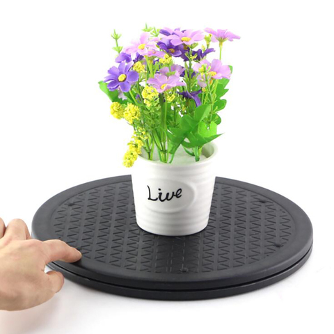 Plastic 25cm Diameter Sculpting Wheel Heavy Duty Rotating Swivel Stand Turntable with Steel Ball Bearings for Potted Plant, Arts ► Photo 1/3