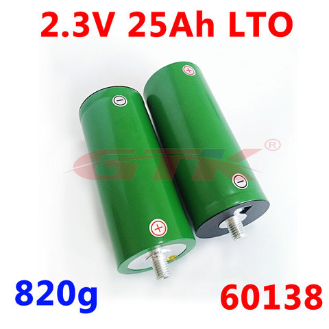 12pcs 2.3v 30ah LTO battery 2.4v lithium titanium oxide (LTO) battery for e-bike automobiles buses railroad cars ► Photo 1/6