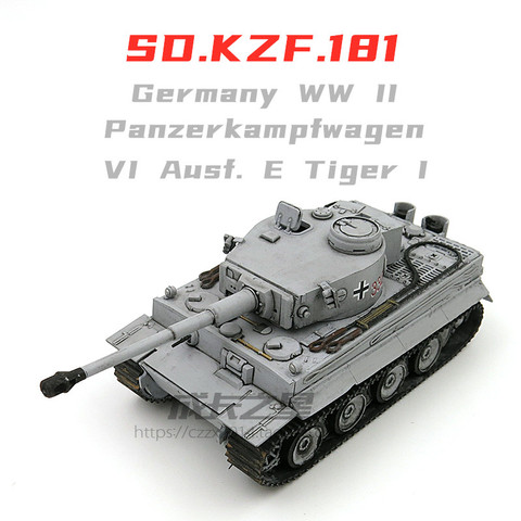 1/72 WWII Germany Tank Prefabricated Tiger M1A2 Merkava Leopard 2A5 Military Assembly Toy Plastic Model Kit ► Photo 1/5