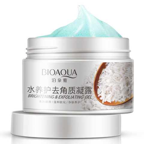 BIOAQUA Facial Cleanser Natural Facial Exfoliator Exfoliating Whitening Brightening Peeling Cream Gel Face Scrub Removal ► Photo 1/6