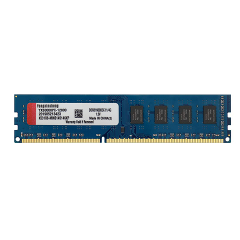 Yongxinsheng 4gb 8gb DDR3 RAM-12800 desktop computer DIMM ddr3 1600 memory pc3 1600 1.5v blue ► Photo 1/3