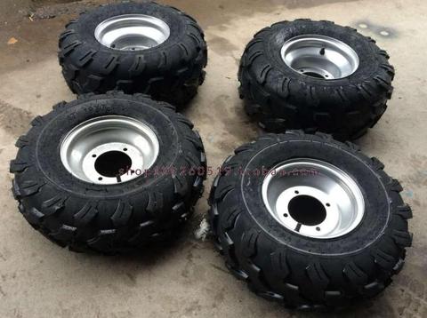 set of 4 pcs Four-Wheel ATV 8-Inch Tire Self-Made Modified Kart 19*7-8 18X9.5-8-Inch Vacuum Tire Wheel Hub ► Photo 1/2