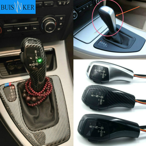 LED Gear Shift Knob for BMW 1 3 5 6 7 x1 x3 x5 z4 E81 E82 E87 E88 89 E46 E90 91 E92 E93 E39 E60 E61 E63 E64 E38 E84 E53 E85 E89 ► Photo 1/6