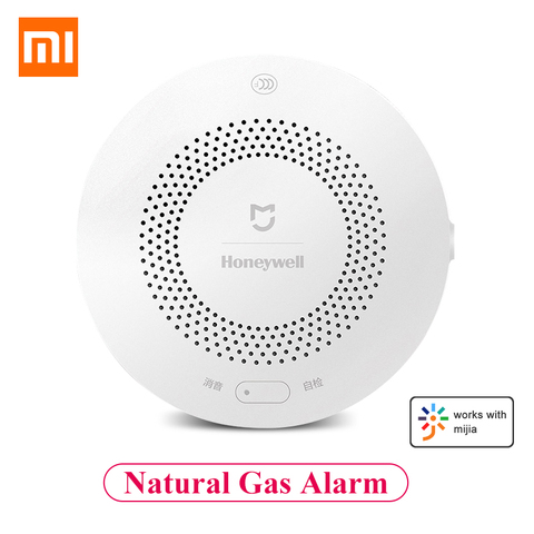 Xiaomi Mijia Honeywell Natural Gas Alarm Detector Gas Sensor Work With Multifunction Gateway 2 Smart Home Security APP Control ► Photo 1/6