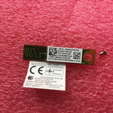 New Original 4.0 Bluetooth Module w/Screw Lenovo ThinkPad X230 X220 T410 T420 T430 T530 T510 T520 W510 W520 W530 60Y3303 60Y3305 ► Photo 1/4