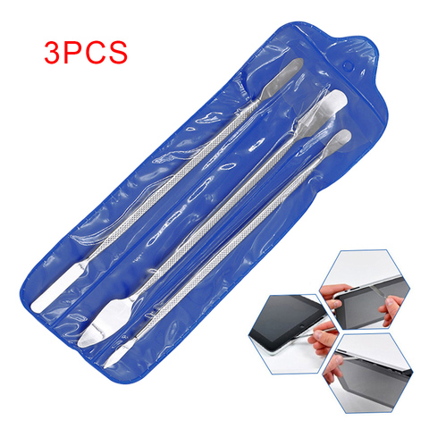 3pcs Metal Spudger Universal Mobile Phone Repair Opening Tool Metal Disassemble Crowbar Steel Pry Phone Hand Tool Sets ► Photo 1/6