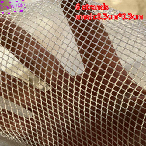 Small grid fishing net stake net Breeding nets Crop protection net Balcony isolation Multifunction nylon network hand net ► Photo 1/4