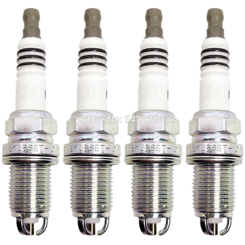 4-6pcs 101000033AA Nickel Ignition Spark Plug fit for Audi A3 A4 A6 90 100 for VW Beetle Golf Magotan BKUR6ET10 2397 101000051AA ► Photo 1/5