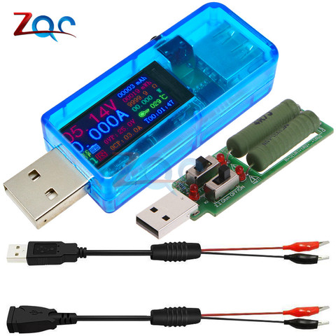 24 in 1 USB Tester DC Power Meter Digital Voltmeter Voltimetro Volt Meter Power Bank Wattmeter Voltage Tester Doctor Detector ► Photo 1/6