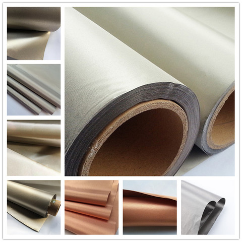 5M/3M/1M*1.1M Roll RFID Shielding Fabric Soft Conductive Grounding EMF RF RFID Shielding Fabric for RF window protection ► Photo 1/6