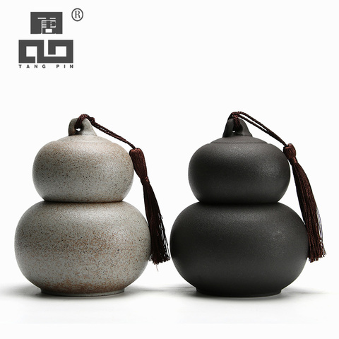 TANGPIN ceramic tea caddies gourd tea canisters chinese kung fu tea accessories storage tea ► Photo 1/1