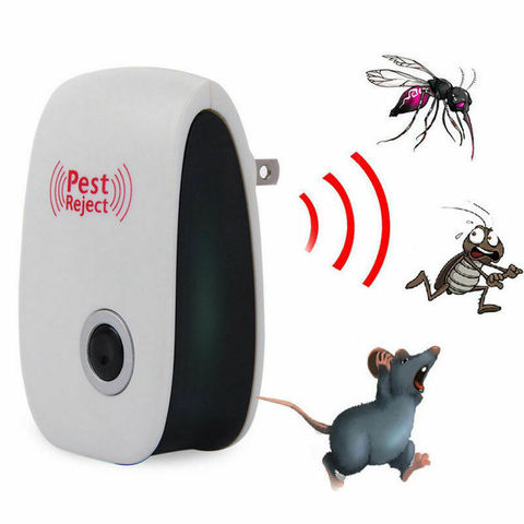 Electric Ultrasonic Pest Repeller Anti Mosquito Rodent Control Indoor Bug Cockroach Insect Killer Zapper Repellent EU/US/UK Plug ► Photo 1/6