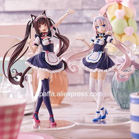 17cm PARADE Nekopara Vanilla Chocola Sexy Girl Anime Figure Vanilla Chocola Action Figure Collectible Model Doll Toys ► Photo 1/6