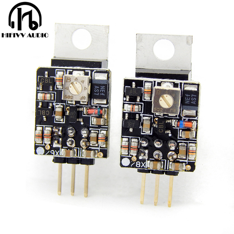 Upgrade LM78XX LM79XX LM317 LM337 Discrete Linear Regulated Voltage Adjustable Upgrade for amplifier decoder Circuit ► Photo 1/6
