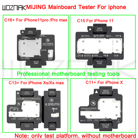 MIJING Mainboard Tester for iPhone  X XS XSMAX 11 11 PRO MAX Board Function Testing No Meed Welding Upper Lower Testing Platform ► Photo 1/6