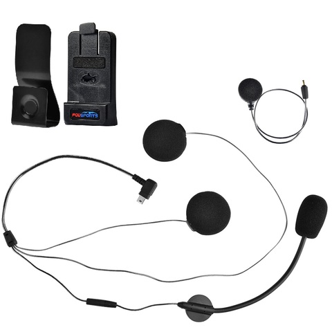 Fodsports M1-S Intercom Earpiece Soft And Hard Earphone Together Stereo Music ► Photo 1/5