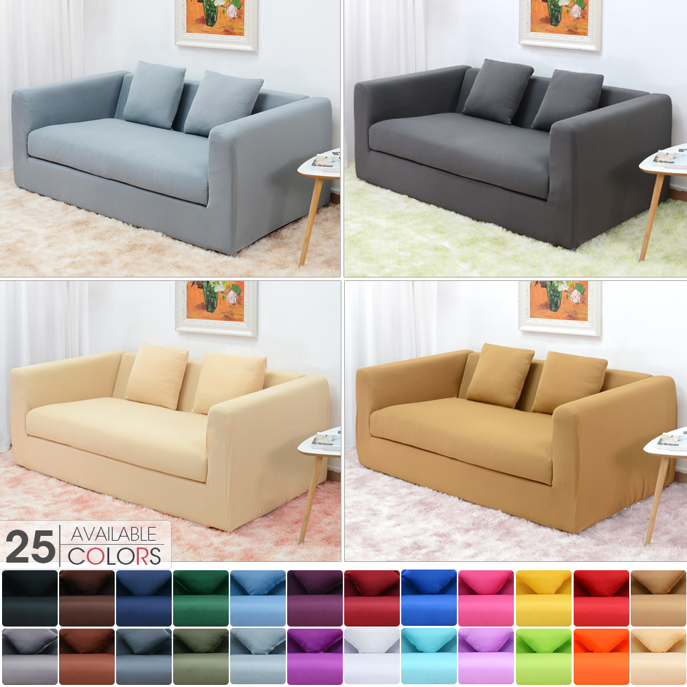 Solid Colors Cover Elastic Cotton Stretch Sofa Couch Sofa New Arrival 