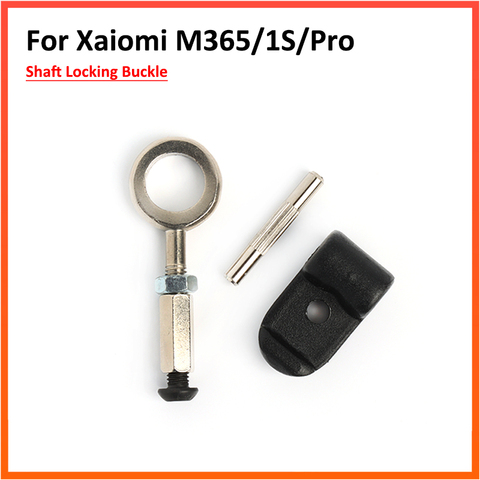 Shaft Locking Buckle for Xiaomi MIJIA M365 1S Pro Scooter Parts Folding Pothook Alloy Steel Pull Ring Screw Set Tools ► Photo 1/6