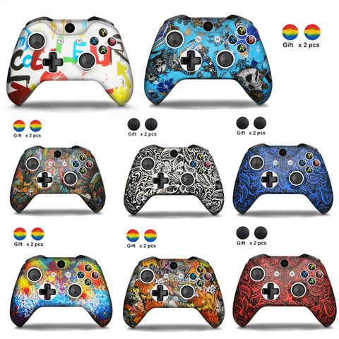 For Xbox One Slim Joystick Soft Silicone Protective Controller Cover for XBox One X S Camouflage Cover Grips Caps ► Photo 1/6