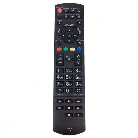 New N2QAYB000934 Remote Control For PANASONIC LCD TV TH-32AS610A TH-42AS640A TH-50AS640A TH-60AS640A Replacement ► Photo 1/3