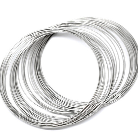 8SEASONS Free Shipping! 200 Loops Memory Beading Wire for Bracelet 60mm Dia. (B10583) ► Photo 1/3