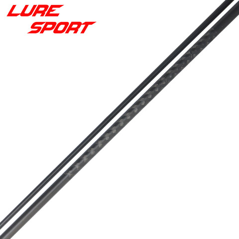 LureSport 2sets 2.4m 2.7m Matt Paint Carbon Rod blank with 20cm X Cross carbon M Power Rod Building Component Repair DIY ► Photo 1/4