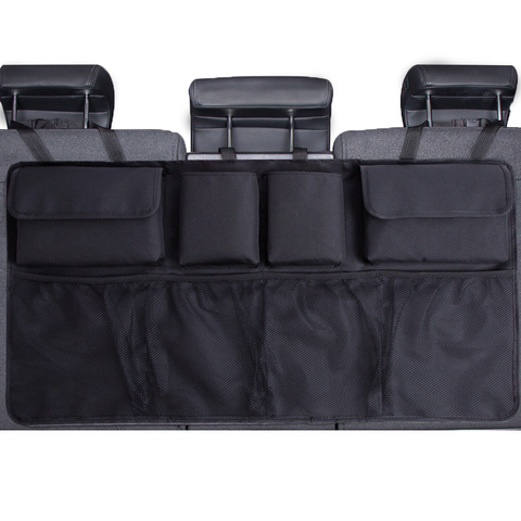 Car Trunk Organizer Adjustable Backseat Storage Bag Net High Capacity Multi-use Oxford Automobile Seat Back Organizers Universal ► Photo 1/6