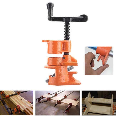 1/2inch 3/4inch Wood Gluing Pipe Clamp Set Cast Iron Heavy Duty Woodworking Carpenter Tool LB88 ► Photo 1/6