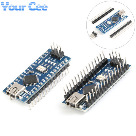 Mini USB Nano V3.0 Controller Board ATmega328P CH340 Development Board USB to TTL NANO 3.0 Controller for Arduino USB Cable ► Photo 1/1