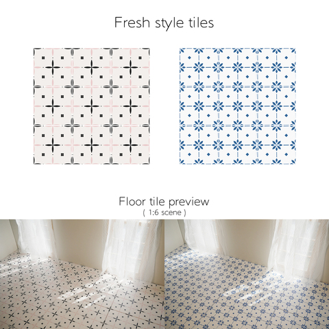 1/8 Doll House Miniature Floor tiles Floor tiles available on both sides ► Photo 1/6