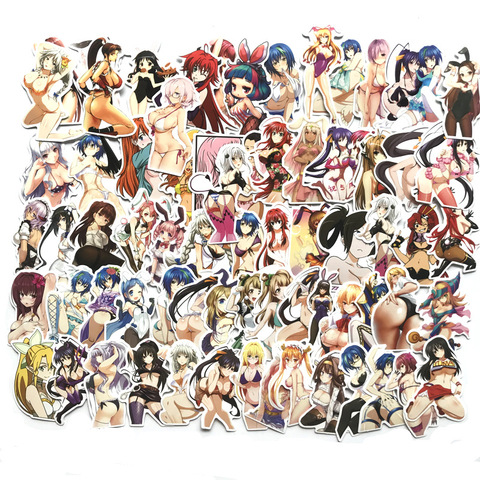 TD ZW 70Pcs Sexy Graffiti Anime Stickers Adult Waterproof Decal Laptop Motorcycle Luggage Snowboard Fridge Phone Car Sticker ► Photo 1/5