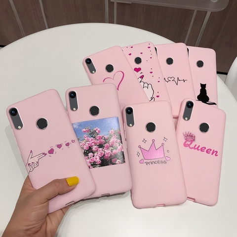 Honor 8A Case For Huawei Honor 8A Case 6.09 Soft Back Candy Silicone Cover For Huawei Honor8A Honor 8A 8 A A8 JAT-LX1 Phone Case ► Photo 1/6