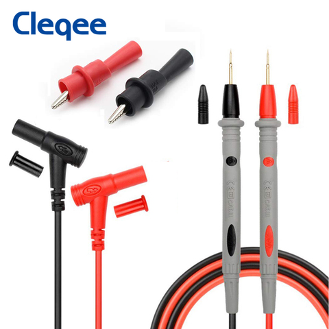 Cleqee P1502B Universal Probe Multimeter Test Leads Multi Tester Needle Tip Lead match with Alligator Clips Pen Cable ► Photo 1/6