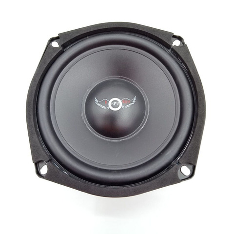 1pc 5.25 inch Midrange Powerful 150 W 8 Ohm Steel Custom Frame HiFi  Rubber Edge Injection Cone Box DIY Universal Speakers ► Photo 1/6