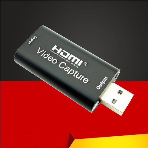 Video Card HDMI Video Capture Card VHS USB 2.0 Grabber Recorder 4K 1080P for PS4 Game DVD Camcorder HD Camera Live Streaming NEW ► Photo 1/6
