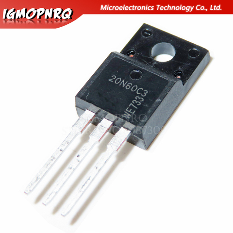 10pcs SPA20N60C3 20N60C3 20N60 MOSFET N-Ch 600V 20.7A TO220F new original ► Photo 1/1