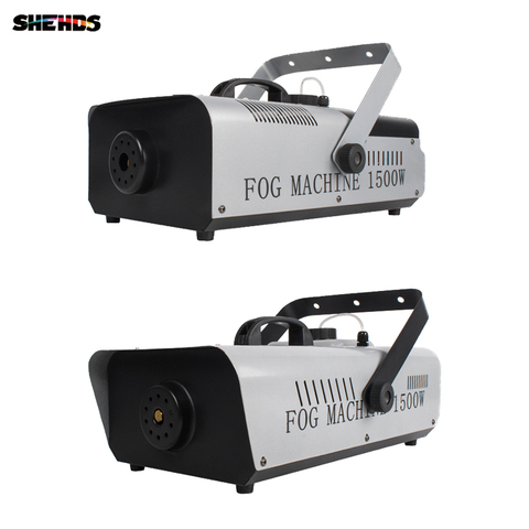 SHEHDS 1500W DMX RGB Smoke Machine with wireless Remote LED Fog Machine DJ Lights Disco Lighting Stage ► Photo 1/6