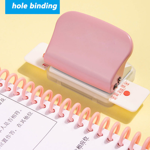 A4(30 holes) B5(26 holes) A5(20 holes）DIY Hole Puncher Loose Leaf Hole Punch Handmade Loose-leaf Paper Hole Puncher for Office ► Photo 1/6