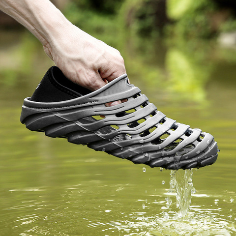 Outdoor Amphibious Shoes Light EVA Quick-drying Drain Men And Women Beach Wading Fishing Soft Comfortable Wear-resistant Shoes ► Photo 1/6