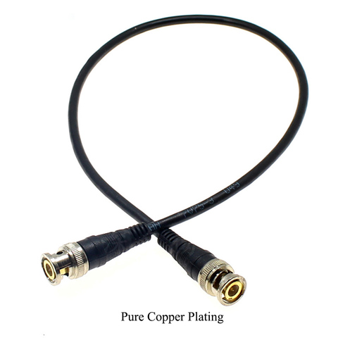 0.5m BNC Male To Male Double Head Video Cable Pure Copper Connector BNC Connecting Line Security Monitoring Camera bnc Cable ► Photo 1/3