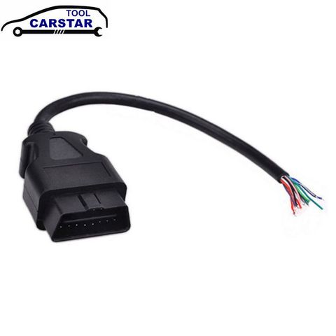 Professional OBD2 16Pin Female/male Connector to Opening OBD Cable OBDII OBD-ii ODB2 16 Pin OBD 2 Adaptor 30CM/60CM Length ► Photo 1/6